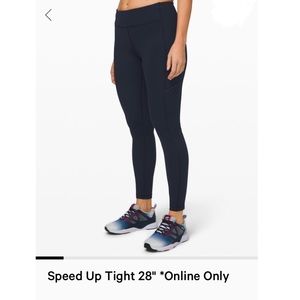 Lululemon Speed Up leggings size 4